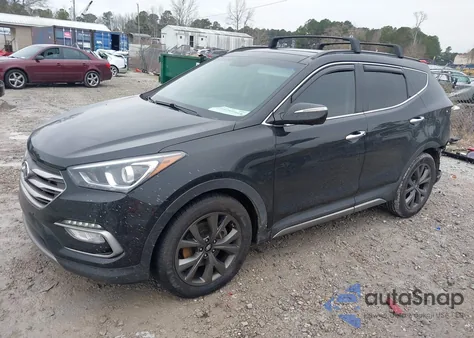 2017 Hyundai Santa Fe Sport 2.0T Ultimate from USA, damaged, VIN 5XYZW4LA9HG502304